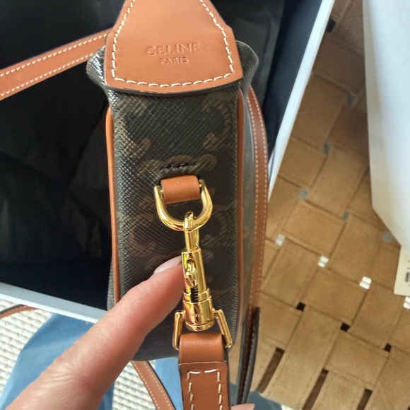 CELINE TEEN LULU IN TRIOMPHE NWT - tag, dustbag, and box from Celine boutique! - Picture 14 of 15